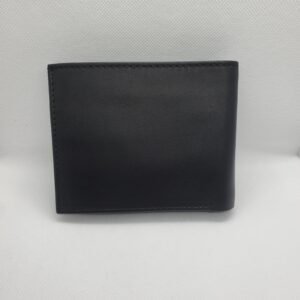 Classic Black Leather Men's Wallet
